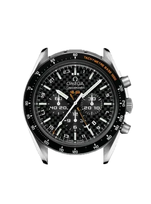 Speedmaster (Non-Moonwatch) 321.90.44.52.01.001 with Grand Cavalier Leather Strap Orange