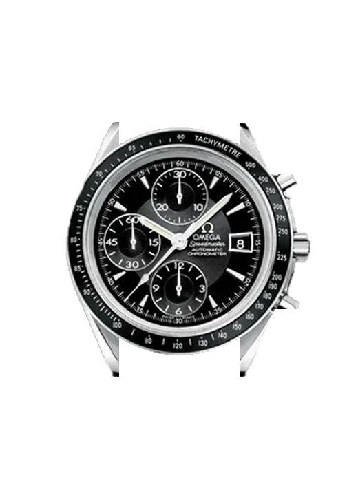Speedmaster (Non-Moonwatch) 3210.50.00 with Vintage Brown Calfskin Strap — Natural Patina