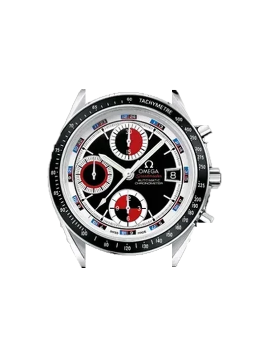 Speedmaster (Non-Moonwatch) 3210.52.00 with Swift Red Leather Strap