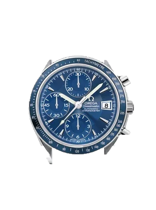 Speedmaster (Non-Moonwatch) 3212.80.00 with Vintage Brown Calfskin Strap — Natural Patina