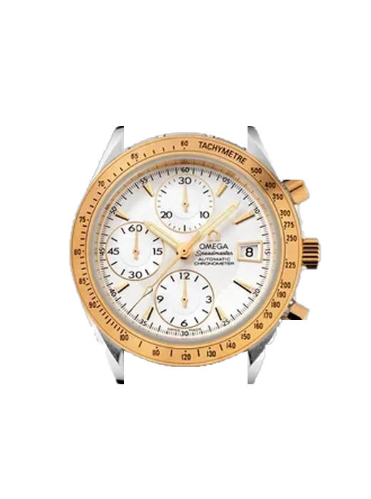 Speedmaster (Non-Moonwatch) 323.21.40.40.02.001 with Vintage Brown Calfskin Strap — Natural Patina