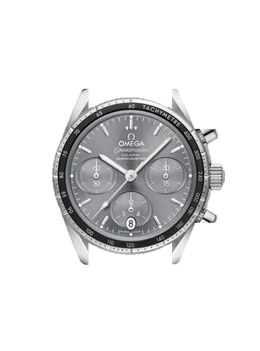 Speedmaster (Non-Moonwatch) 324.30.38.50.06.001 avec Bracelet de montre en cuir de veau vintage marron — Patine naturelle