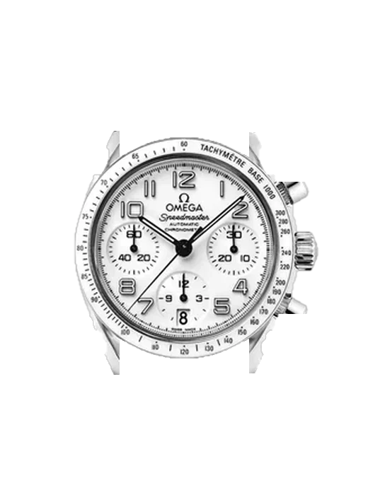 Speedmaster (Non-Moonwatch) 324.33.38.40.04.001 con Cinturino Grand Cavalier Cuir Arancione
