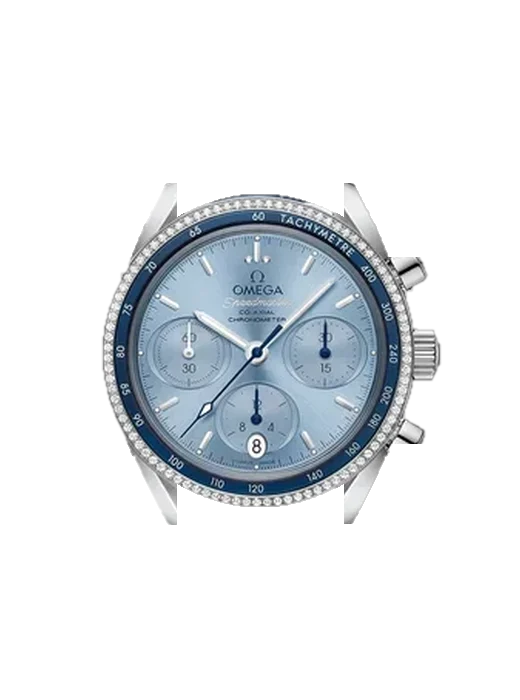 Speedmaster (Non-Moonwatch) 324.38.38.50.03.001 with Vintage Brown Calfskin Strap — Natural Patina