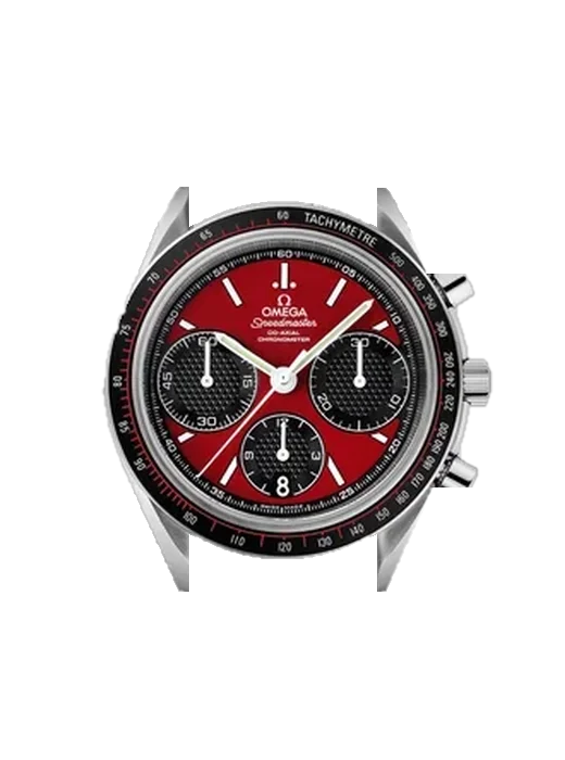 Speedmaster (Non-Moonwatch) 326.30.40.50.11.001 avec Bracelet de montre en cuir de veau vintage marron — Patine naturelle