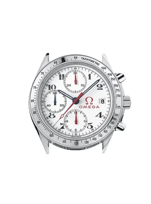 Speedmaster (Non-Moonwatch) 3513.20.00 con Correa Grand Cavalier de cuero naranja