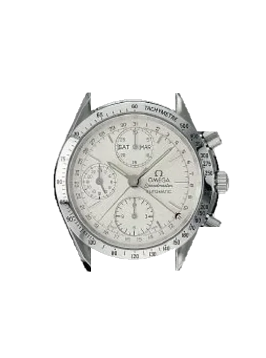 Speedmaster (Non-Moonwatch) 3521.30.00 with Vintage Brown Calfskin Strap — Natural Patina