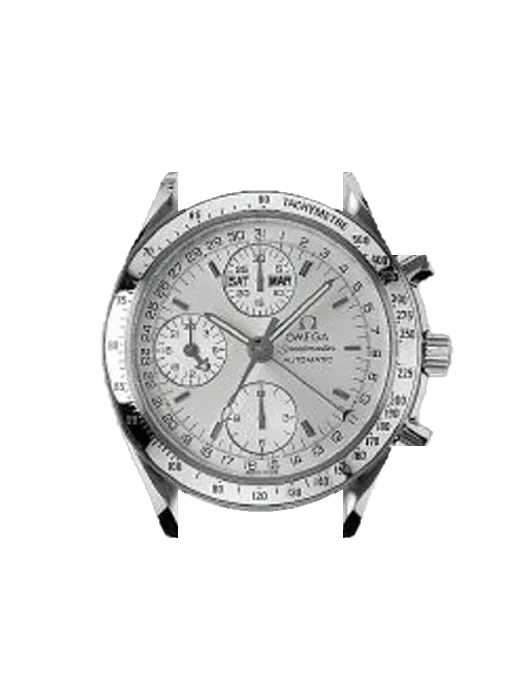 Speedmaster (Non-Moonwatch) 3523.30.00 with Vintage Brown Calfskin Strap — Natural Patina