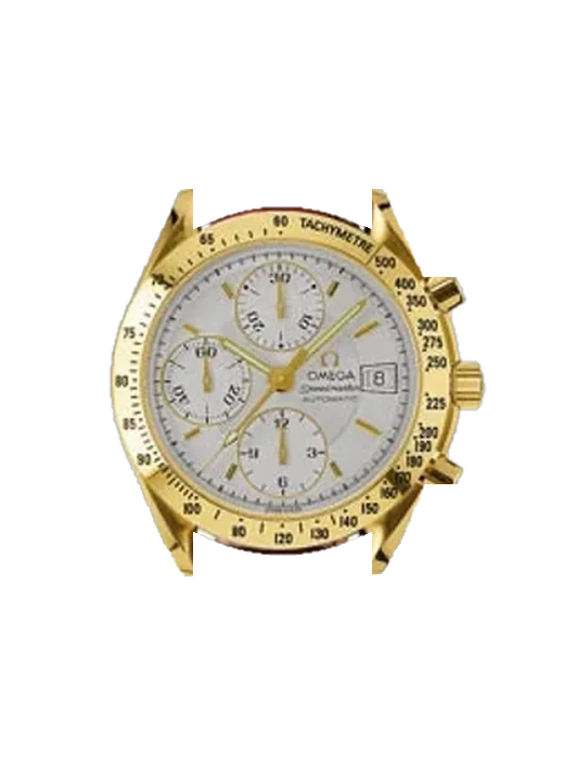 Speedmaster (Non-Moonwatch) 3613.30.02 avec Bracelet de montre en cuir de veau vintage marron — Patine naturelle