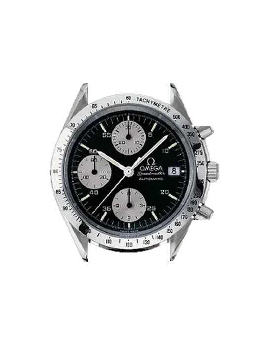 Speedmaster (Non-Moonwatch) 3811.50.01 with Vintage Brown Calfskin Strap — Natural Patina
