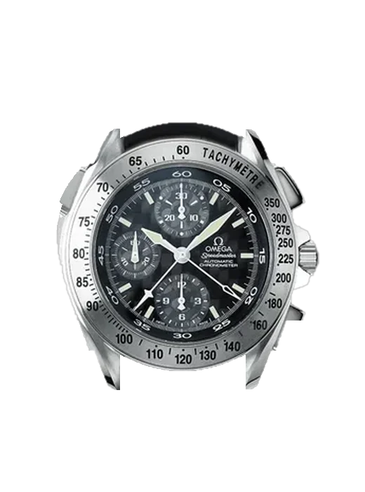 Speedmaster (Non-Moonwatch) 3840.50.31 mit Grand Cavalier Cuir Armband Orange