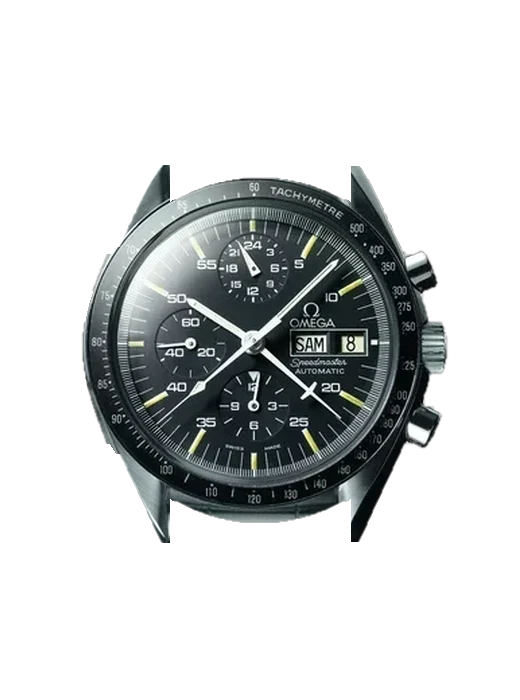 Speedmaster (Non-Moonwatch) ST 376.0822 with Grand Cavalier Leather Strap Orange