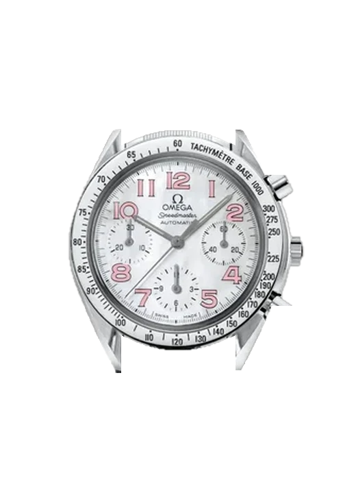 Speedmaster Reduced 3534.74.00 mit Swift Lederarmband Rot