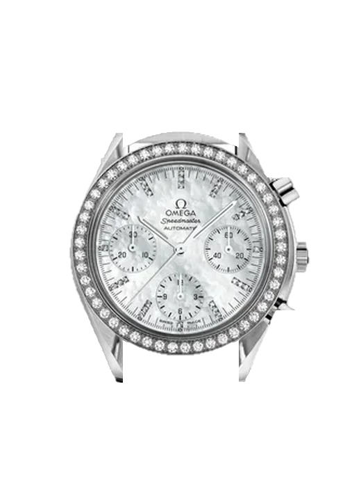 Speedmaster Reduced 3835.77.36 with Vintage Brown Calfskin Strap — Natural Patina