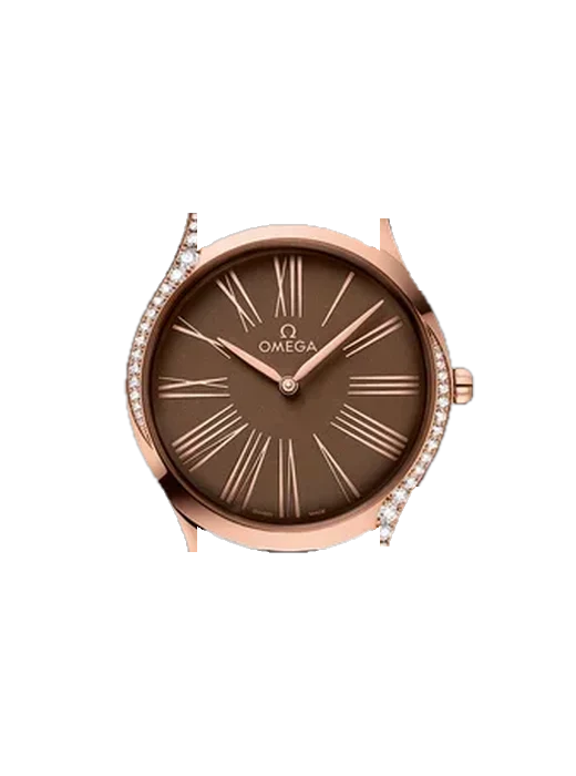 Trésor 428.58.36.60.13.001 mit Vintage Kalbslederarmband Braun — Natürliche Patina