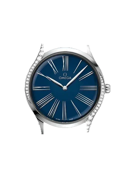Trésor 428.18.39.60.03.001 avec Bracelet de montre en cuir de veau vintage marron — Patine naturelle