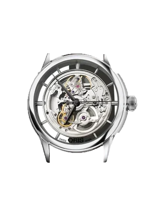 Artelier 01 734 7684 4051-07 5 21 70FC con Correa Grand Cavalier de cuero naranja