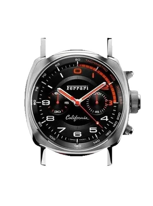 Ferrari FER00030 mit Driver Lederarmband Schwarz und Blau