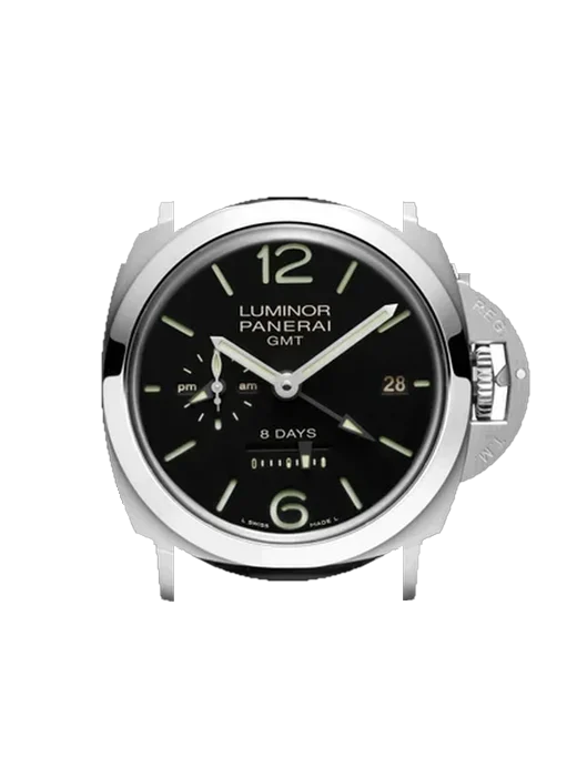 Luminor 1950 PAM00233.2 avec Bracelet de montre en cuir de veau vintage marron — Patine naturelle