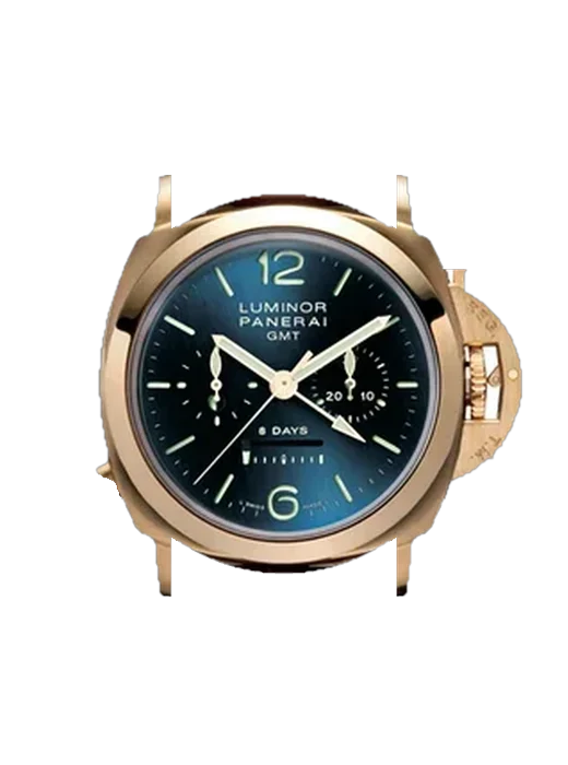 Luminor 1950 PAM00277 mit Vintage Kalbslederarmband Braun — Natürliche Patina