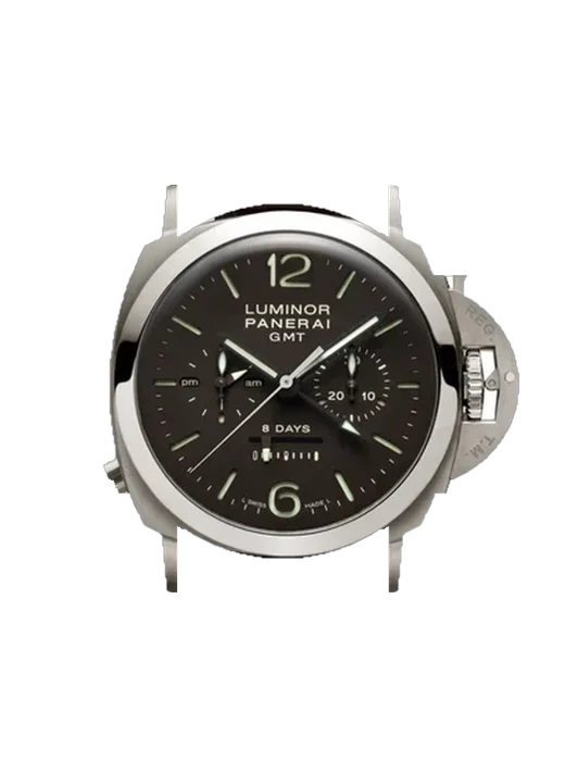 Luminor 1950 PAM00311 mit Vintage Kalbslederarmband Braun — Natürliche Patina