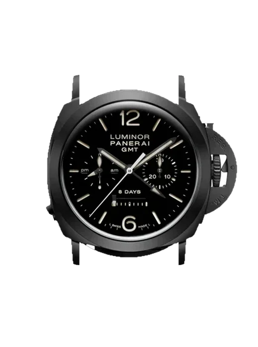 Luminor 1950 PAM00317 mit Vintage Kalbslederarmband Braun — Natürliche Patina