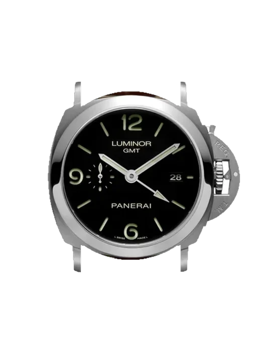 Luminor 1950 PAM00320 mit Vintage Kalbslederarmband Braun — Natürliche Patina