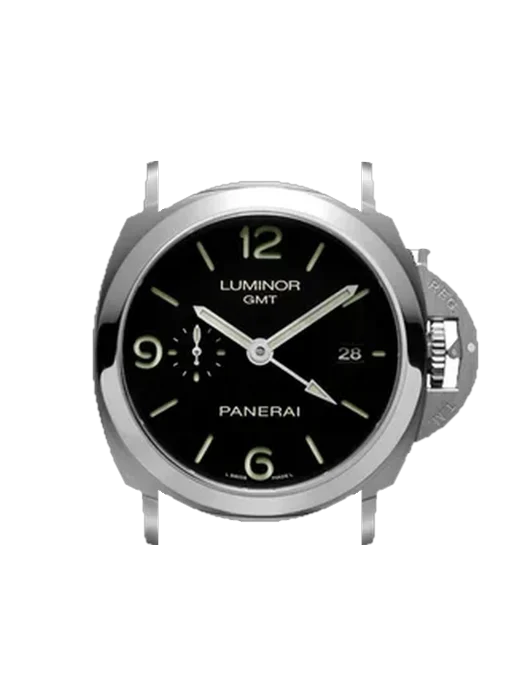 Luminor 1950 PAM00329 mit Vintage Kalbslederarmband Braun — Natürliche Patina