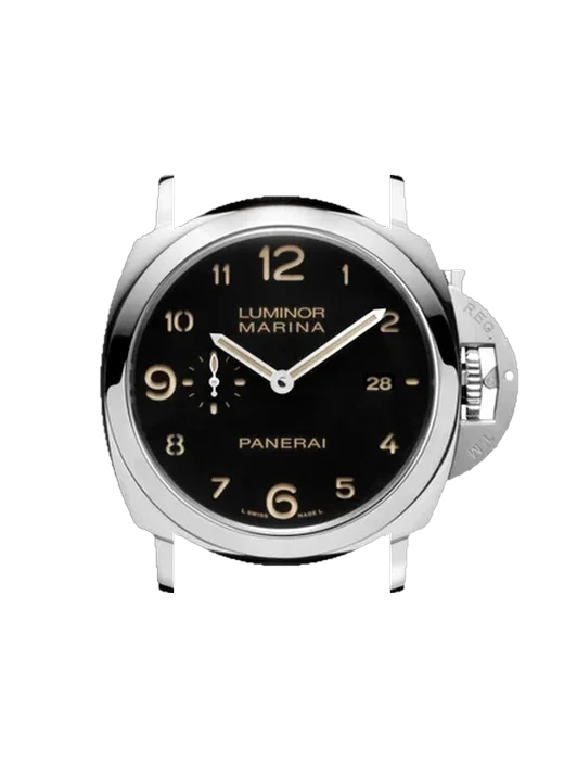 Luminor 1950 PAM00359 mit Vintage Kalbslederarmband Braun — Natürliche Patina