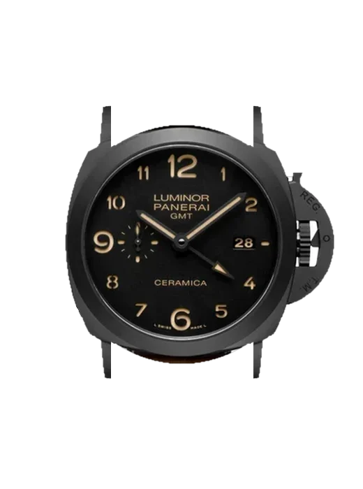 Luminor 1950 PAM00441 mit Vintage Kalbslederarmband Braun — Natürliche Patina