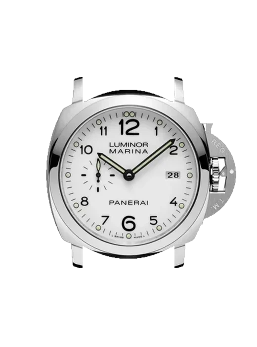 Luminor 1950 PAM00499 with Vintage Brown Calfskin Strap — Natural Patina