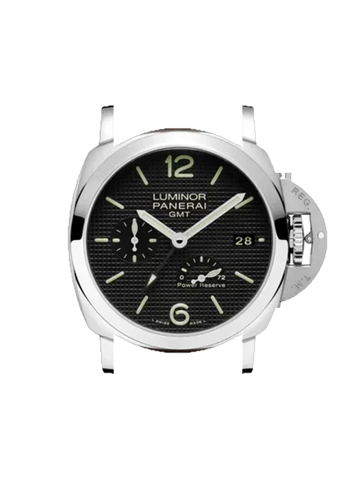 Luminor 1950 PAM00537 mit Vintage Kalbslederarmband Braun — Natürliche Patina