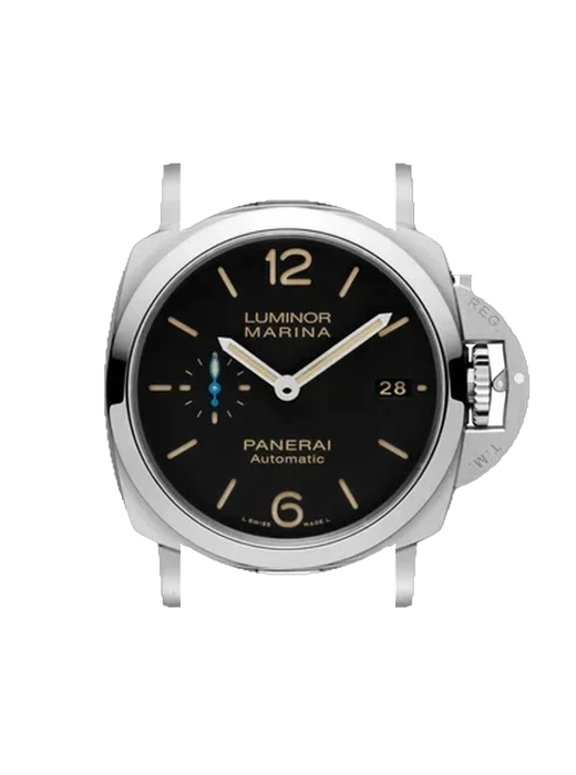 Luminor 1950 PAM00722 with Vintage Brown Calfskin Strap — Natural Patina
