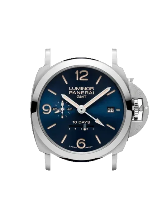 Luminor 1950 PAM00986 avec Bracelet de montre en cuir de veau vintage marron — Patine naturelle