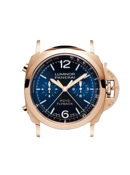 Luminor 1950 PAM01020 avec Bracelet de montre en cuir de veau vintage marron — Patine naturelle