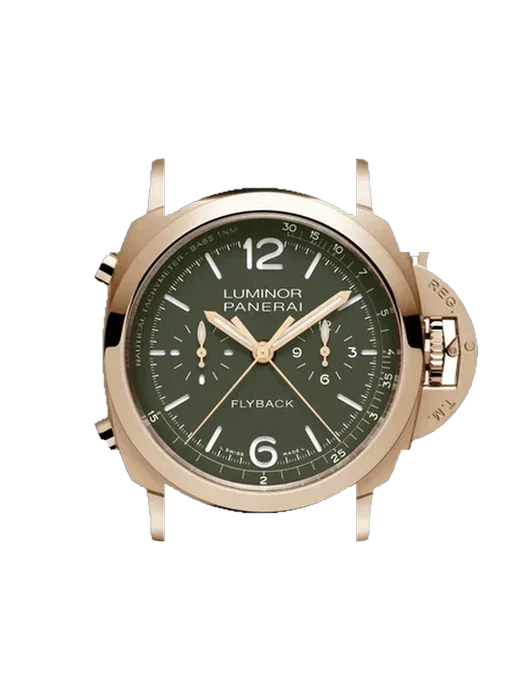 Luminor 1950 PAM01057 con Cinturino Vitello Vintage Marrone — Patina Naturale