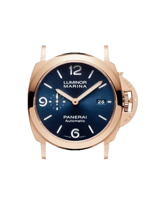 Luminor 1950 PAM01112 with Vintage Brown Calfskin Strap — Natural Patina