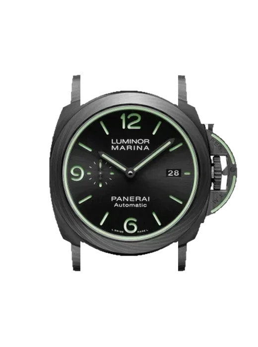 Luminor 1950 PAM01118 avec Bracelet de montre en cuir de veau vintage marron — Patine naturelle