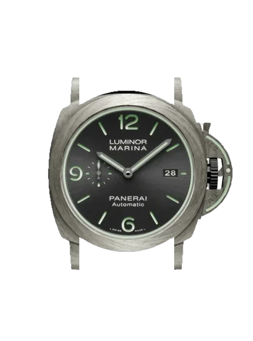 Luminor 1950 PAM01119 with Vintage Brown Calfskin Strap — Natural Patina