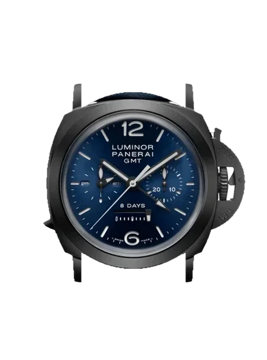 Luminor 1950 PAM01135 avec Bracelet de montre en cuir de veau vintage marron — Patine naturelle