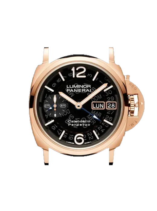 Luminor 1950 PAM01269 with Vintage Brown Calfskin Strap — Natural Patina