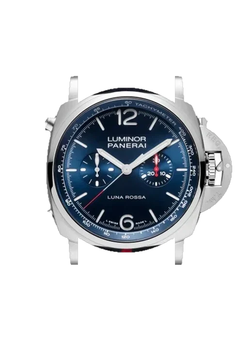 Luminor 1950 PAM01303 avec Bracelet de montre en cuir de veau vintage marron — Patine naturelle