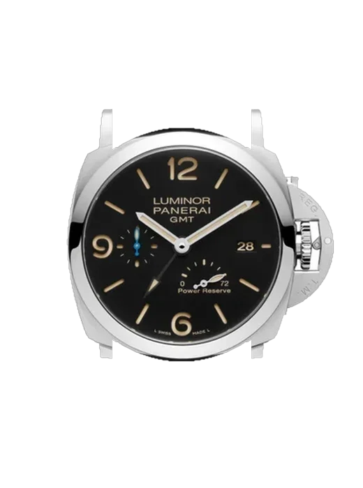 Luminor 1950 PAM01321 avec Bracelet de montre en cuir de veau vintage marron — Patine naturelle