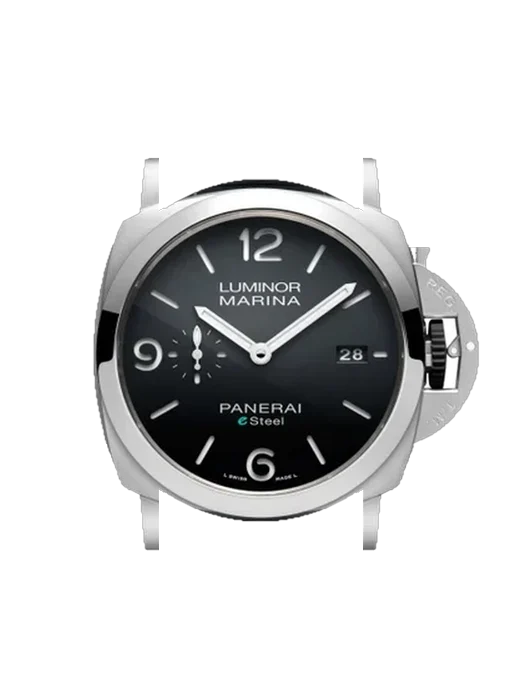 Luminor 1950 PAM01358 mit Vintage Kalbslederarmband Braun — Natürliche Patina