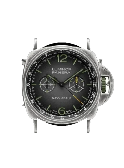 Luminor 1950 PAM01409 mit Vintage Kalbslederarmband Braun — Natürliche Patina