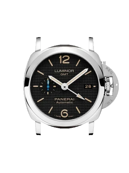 Luminor 1950 PAM01535 mit Vintage Kalbslederarmband Braun — Natürliche Patina