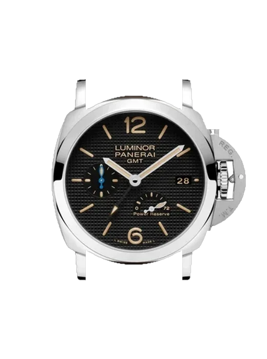 Luminor 1950 PAM01537 avec Bracelet de montre en cuir de veau vintage marron — Patine naturelle