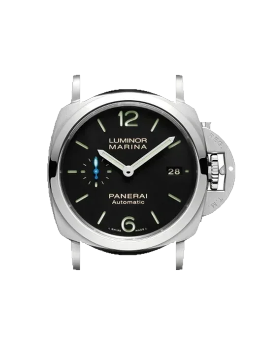 Luminor 1950 PAM02392 avec Bracelet de montre en cuir de veau vintage marron — Patine naturelle