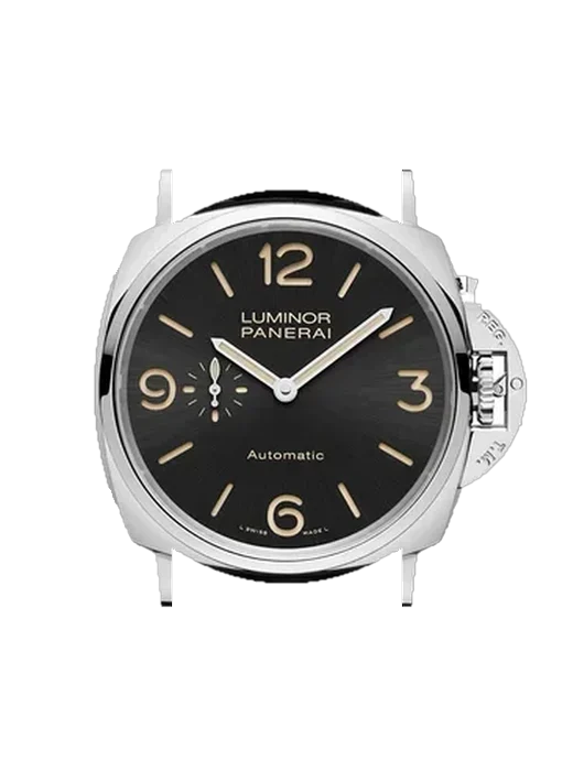 Luminor Due PAM00674 with Vintage Brown Calfskin Strap — Natural Patina