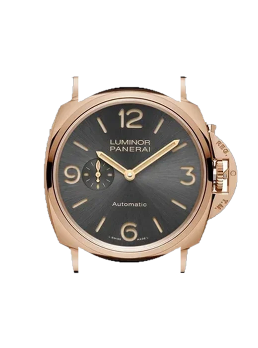 Luminor Due PAM00675 mit Driver Lederarmband Schwarz und Blau